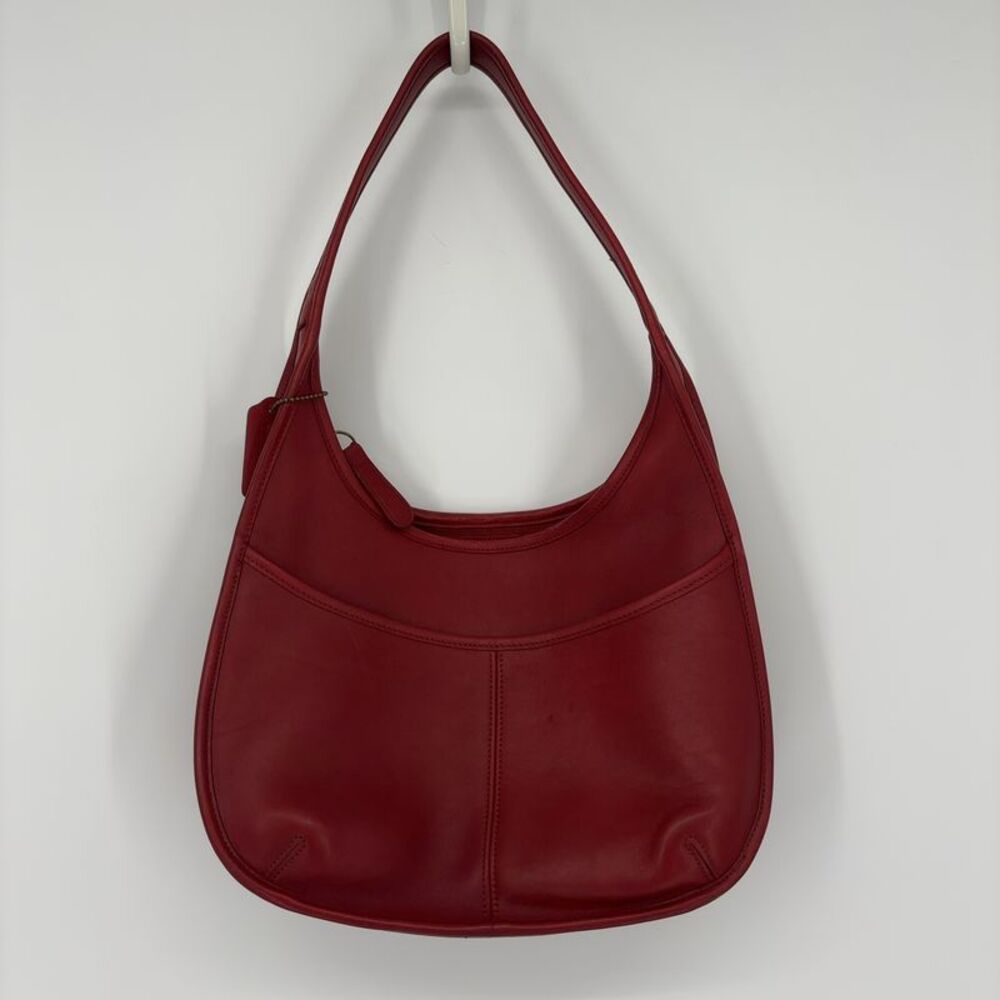 Coach Tanned Leather Hobo Shoulder Bag
